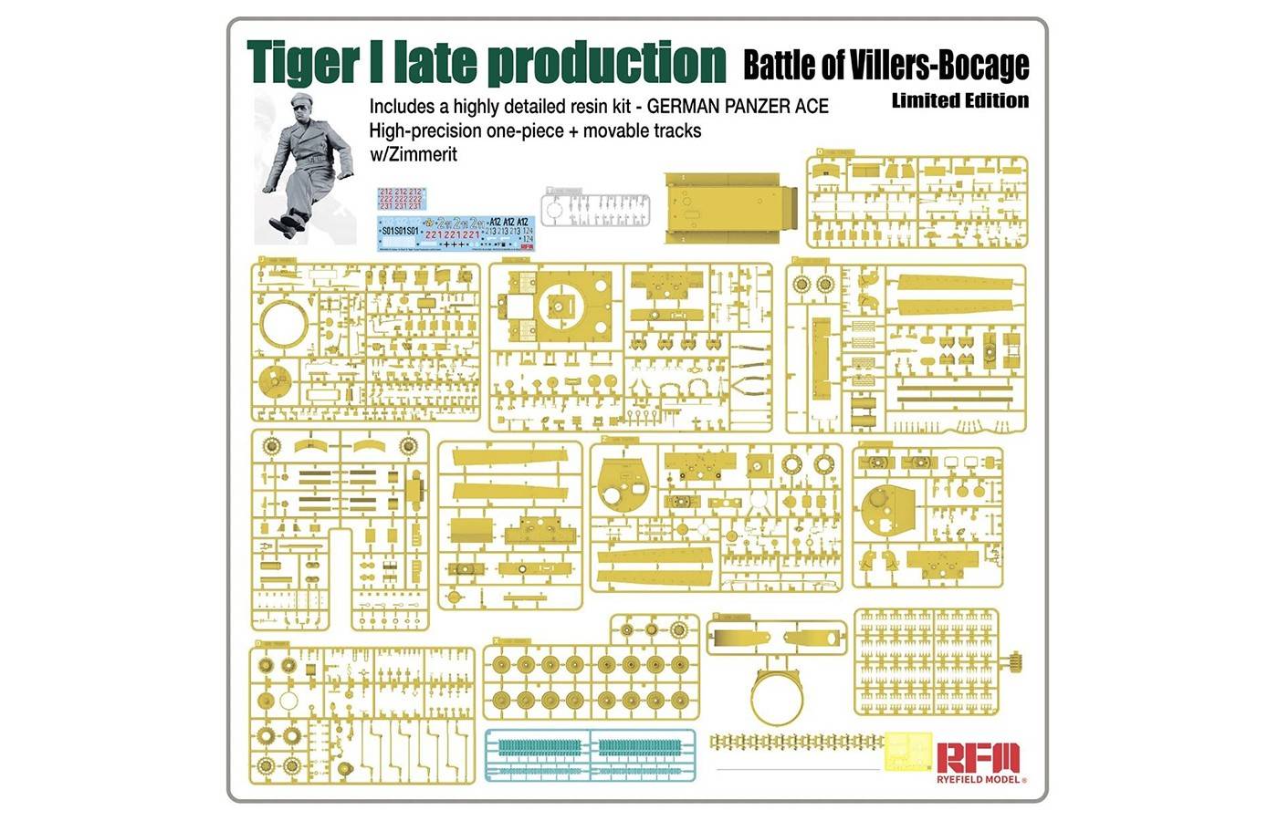 Tiger I Late Production Battle of Villers-Bocage Limited Edition – Image 3