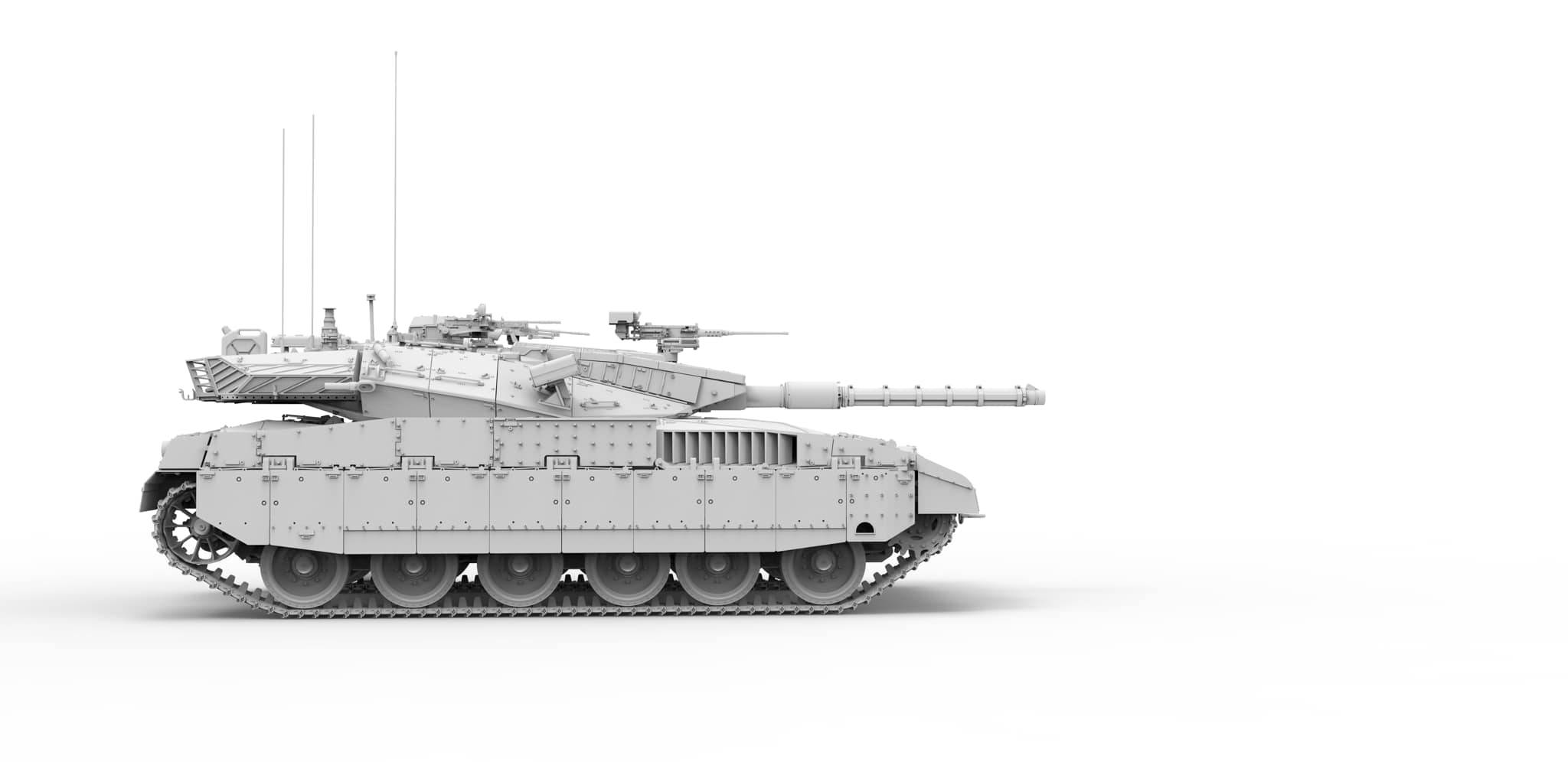 Israel Merkava Mk.2D with full interior – Image 4