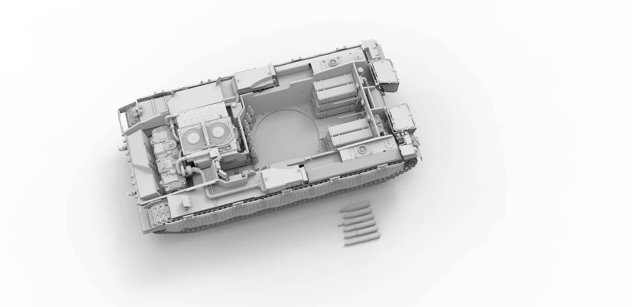 Israel Merkava Mk.2D with full interior – Image 5