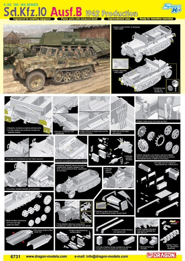 Sd.Kfz.10 Ausf.B 1942 Production – Image 2