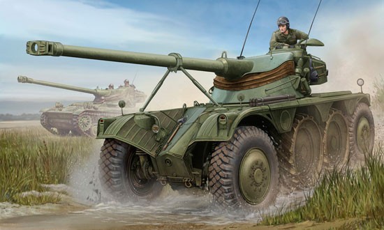 French EBR-11 Wheeled Reconnaissance Vehicle – Image 2