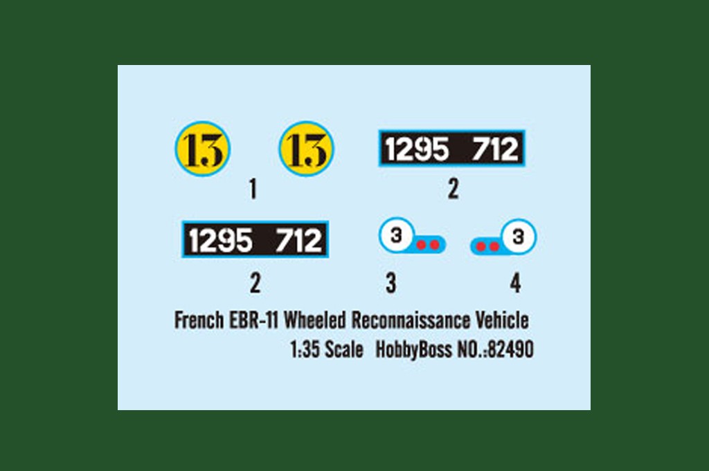 French EBR-11 Wheeled Reconnaissance Vehicle – Image 4