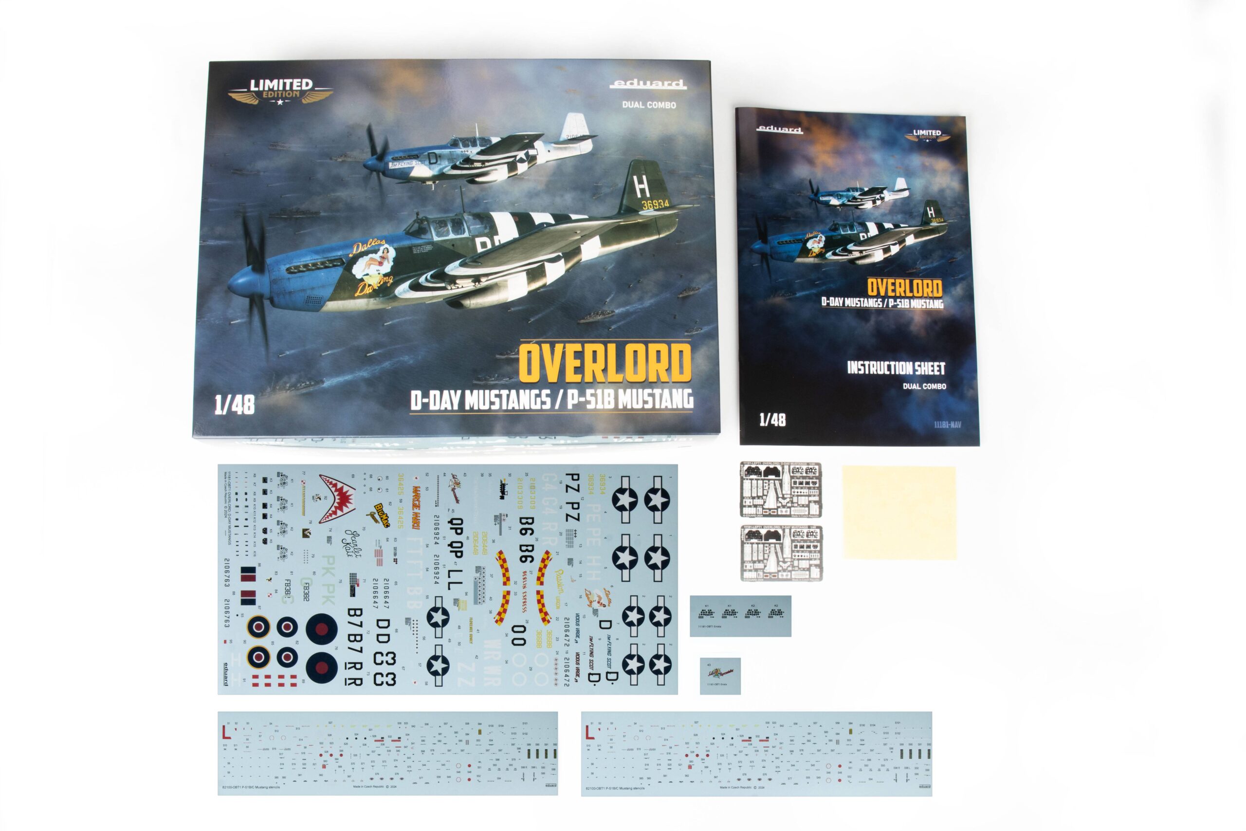 Overlord: D-Day Mustangs P-51B Mustang Dual Combo Limited Edition – Image 3
