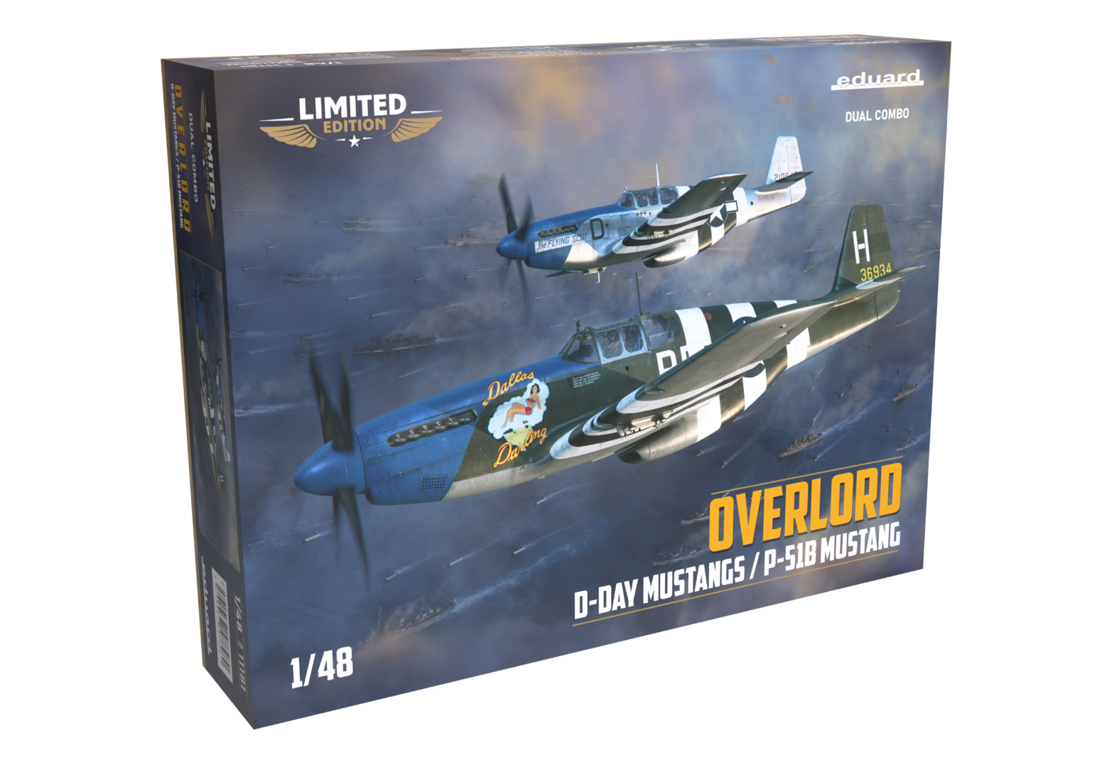 Overlord: D-Day Mustangs P-51B Mustang Dual Combo Limited Edition – Image 2