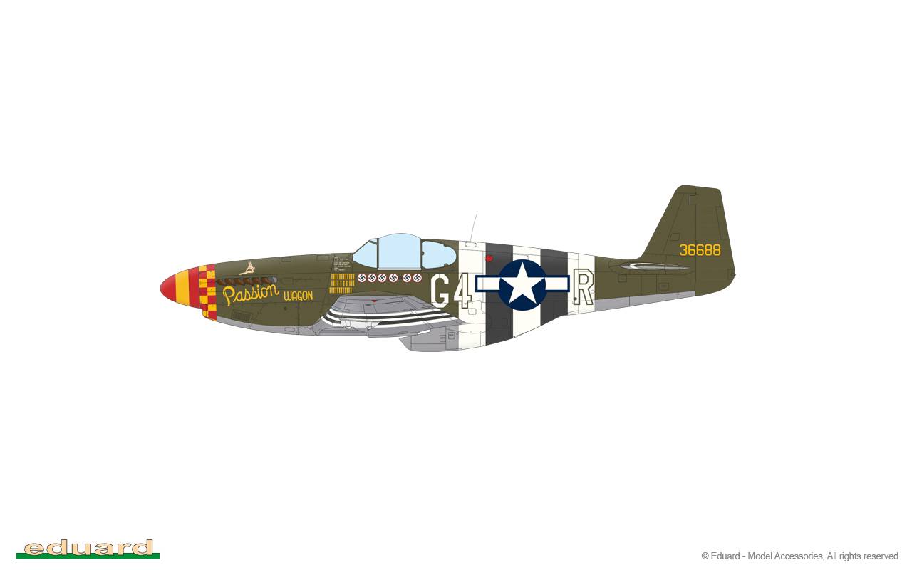 Overlord: D-Day Mustangs P-51B Mustang Dual Combo Limited Edition – Image 19