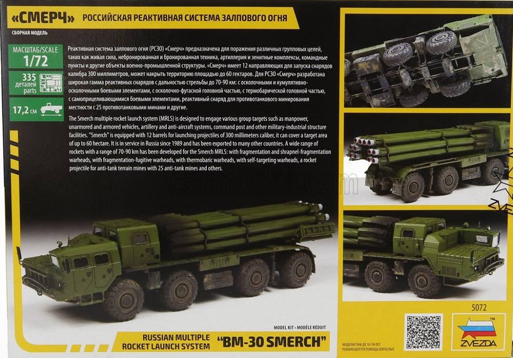 BM-30 Smerch Russian Multiple Rocket Launch System – Image 2