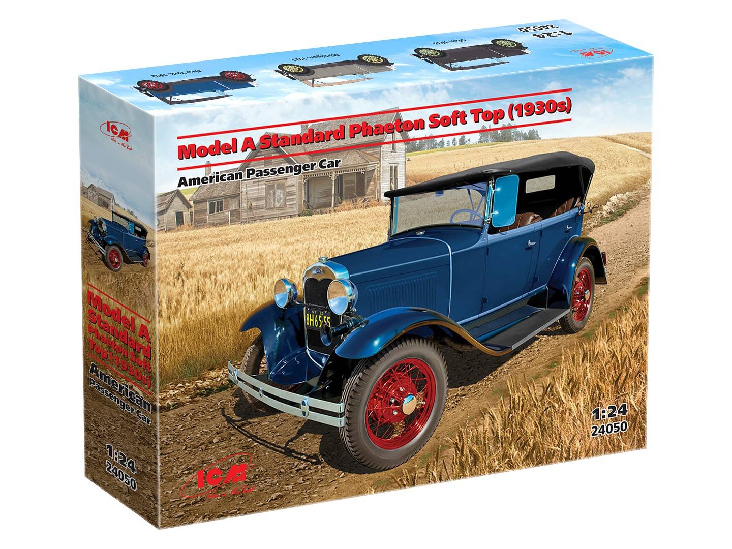 Model A Standard Phaeton Soft Top (1930s) American Passenger Car – Image 9