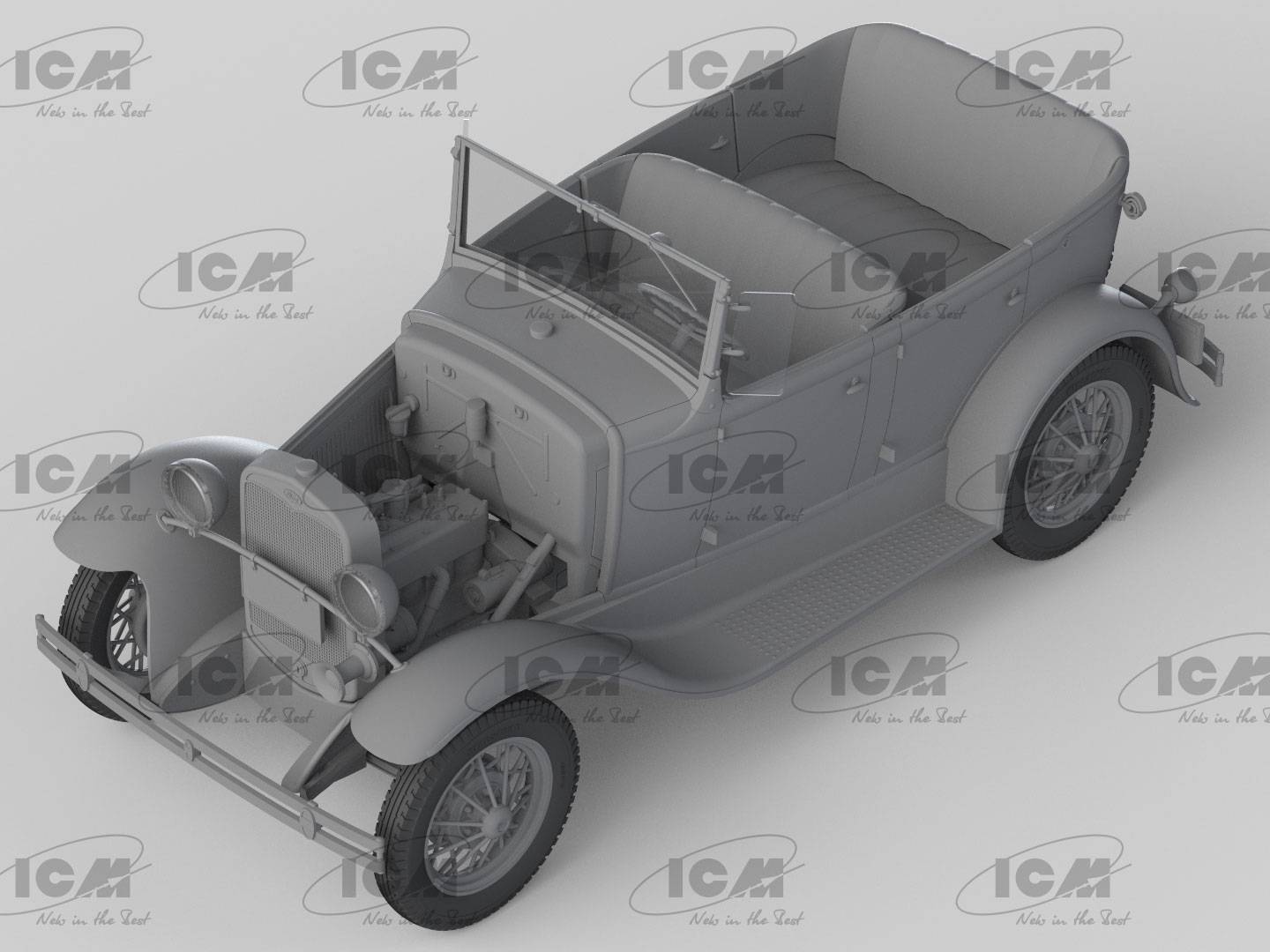 Model A Standard Phaeton Soft Top (1930s) American Passenger Car – Image 11