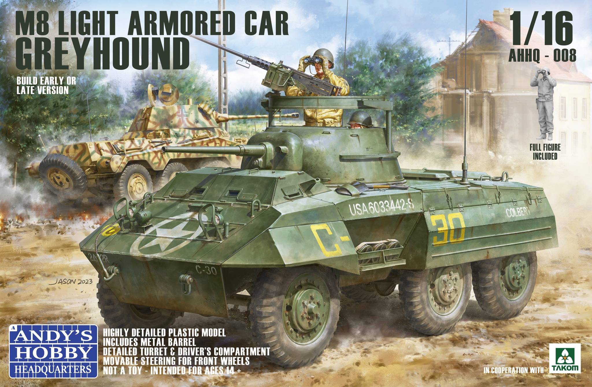 M8 Light Armored Car Greyhound