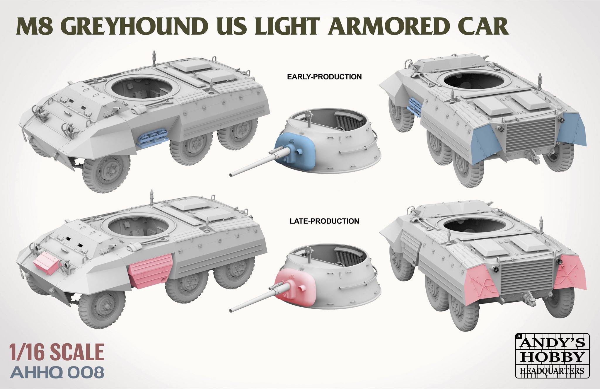 M8 Light Armored Car Greyhound – Image 4
