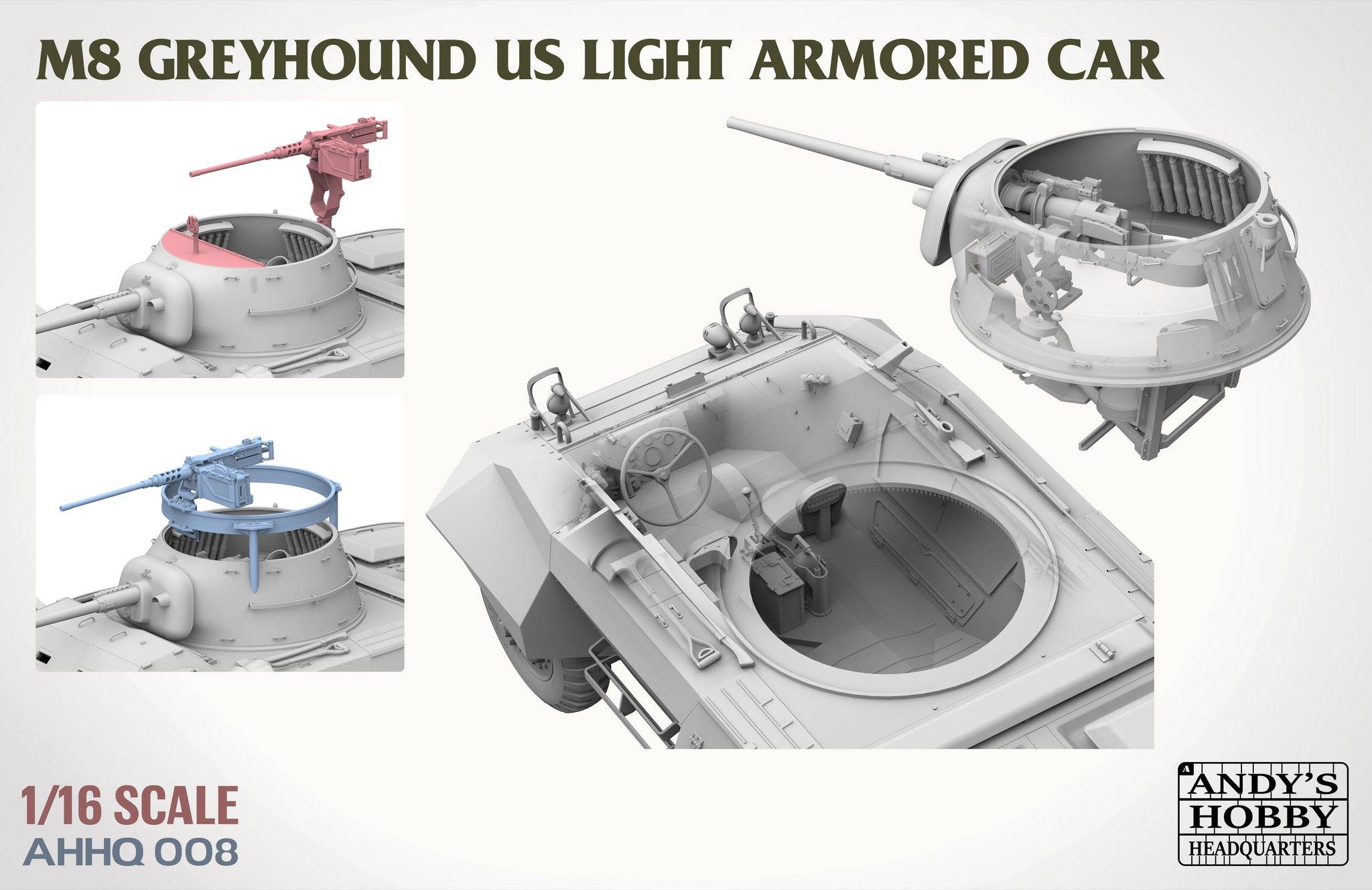 M8 Light Armored Car Greyhound – Image 6