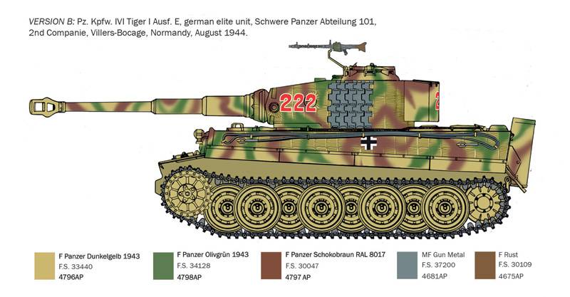 Sd.Kfz.181 Panzerkampfwagen Tiger I Ausf.E (Late Production) D-Day 80th Anniversary – Image 4