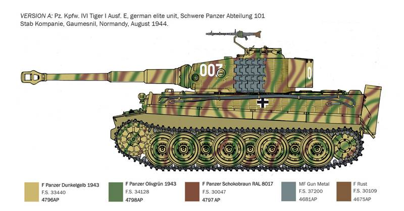 Sd.Kfz.181 Panzerkampfwagen Tiger I Ausf.E (Late Production) D-Day 80th Anniversary – Image 5