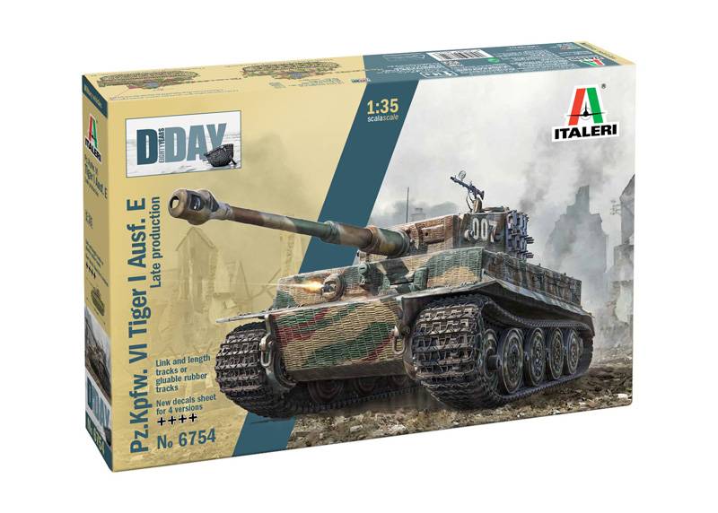 Sd.Kfz.181 Panzerkampfwagen Tiger I Ausf.E (Late Production) D-Day 80th Anniversary