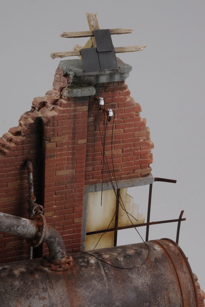 USINE EN RUINE AVEC CHAUDIERE A VAPEUR – Image 7
