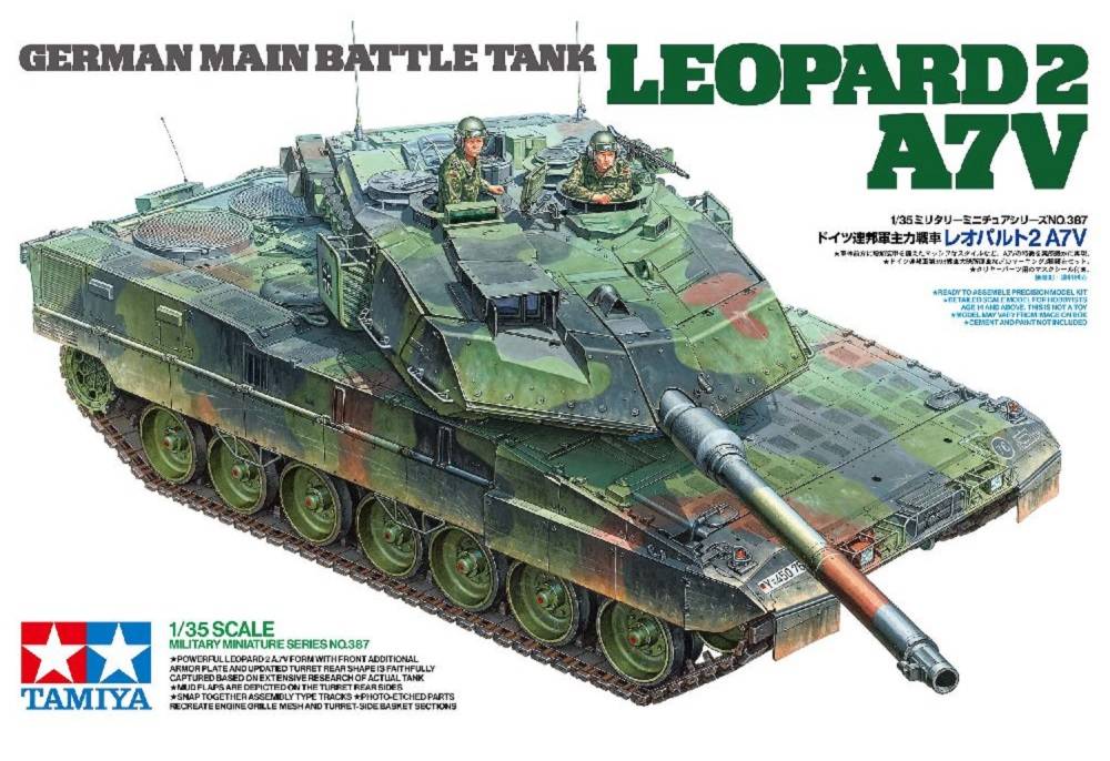 Leopard 2 A7V German Main Battle Tank