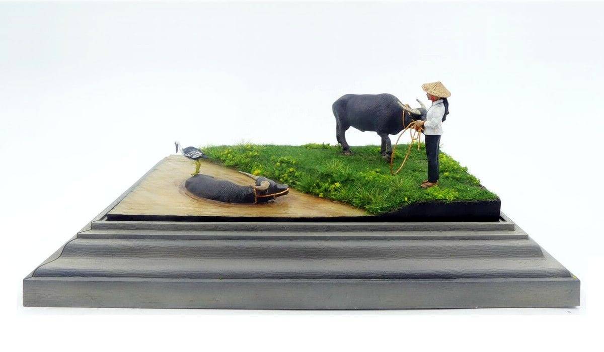 60's-70's Southern Vietnam Buffalo Set – Image 3