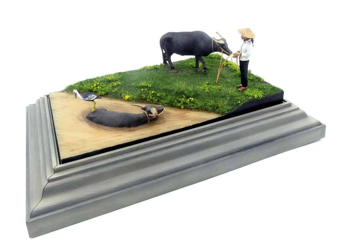 60's-70's Southern Vietnam Buffalo Set – Image 11