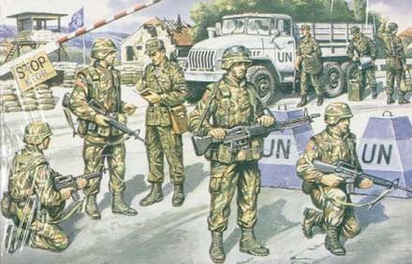 UN FORCES IN BALKANS