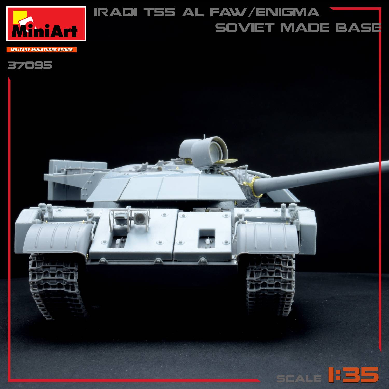 IRAQI T-55 AL FAW/ENIGMA. SOVIET MADE BASE – Image 5