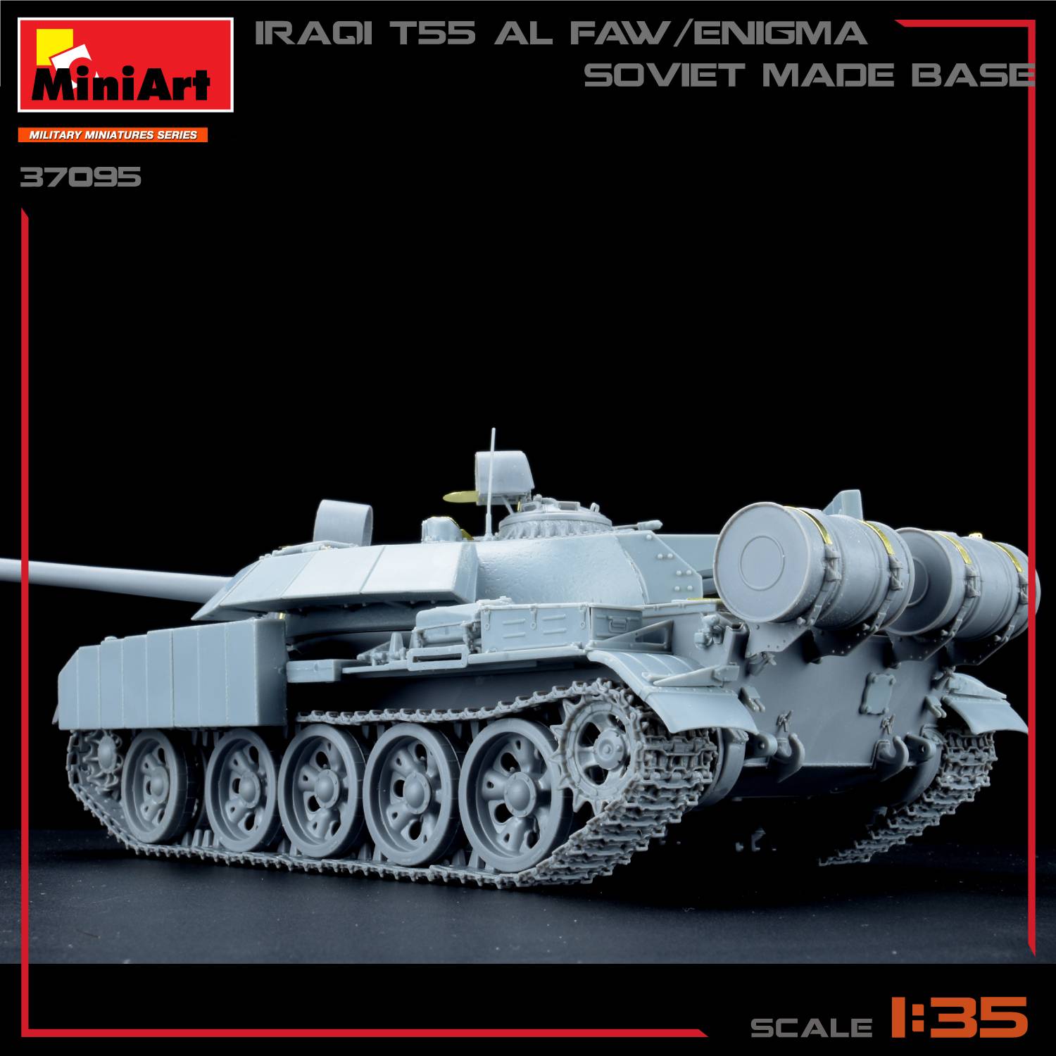 IRAQI T-55 AL FAW/ENIGMA. SOVIET MADE BASE – Image 6