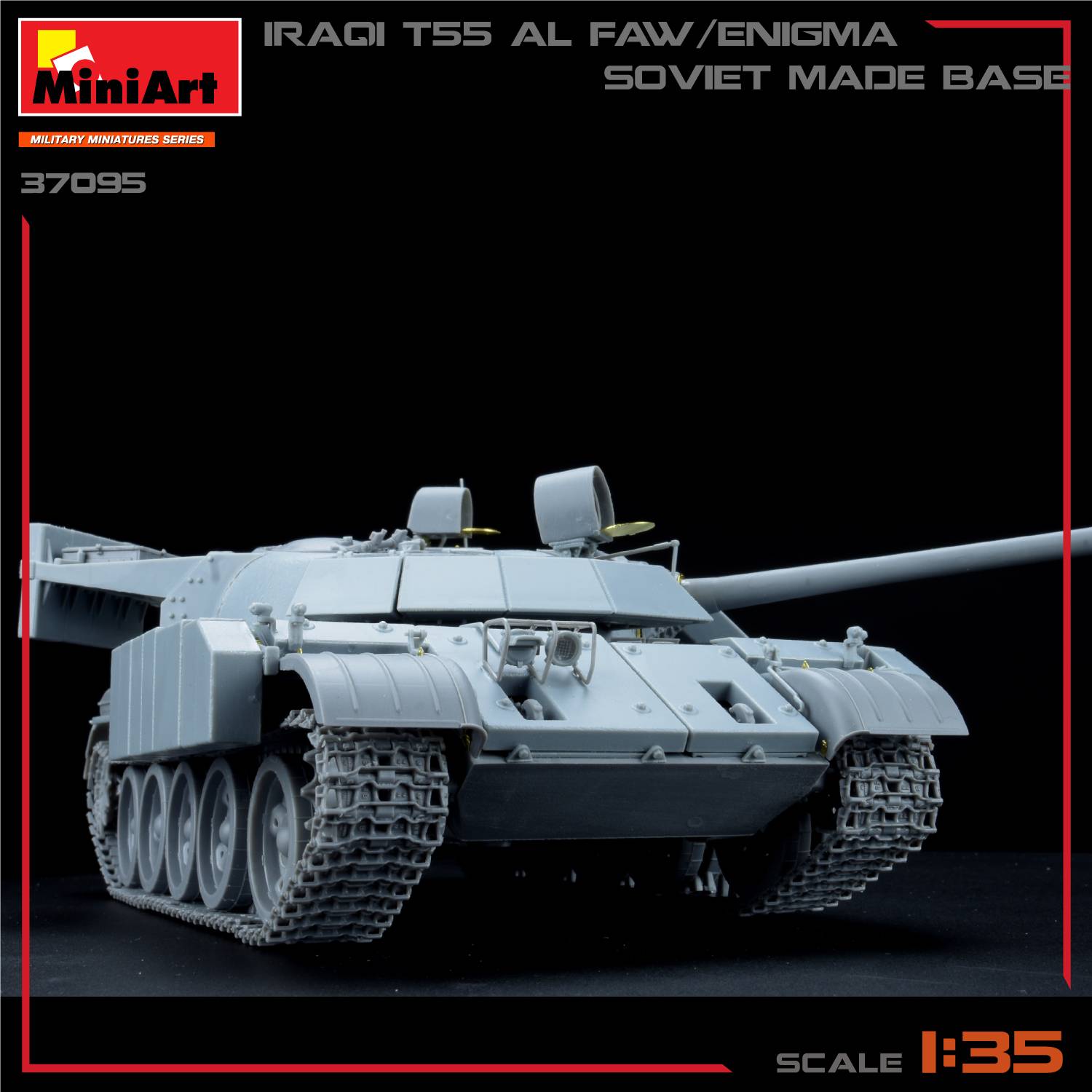 IRAQI T-55 AL FAW/ENIGMA. SOVIET MADE BASE – Image 7