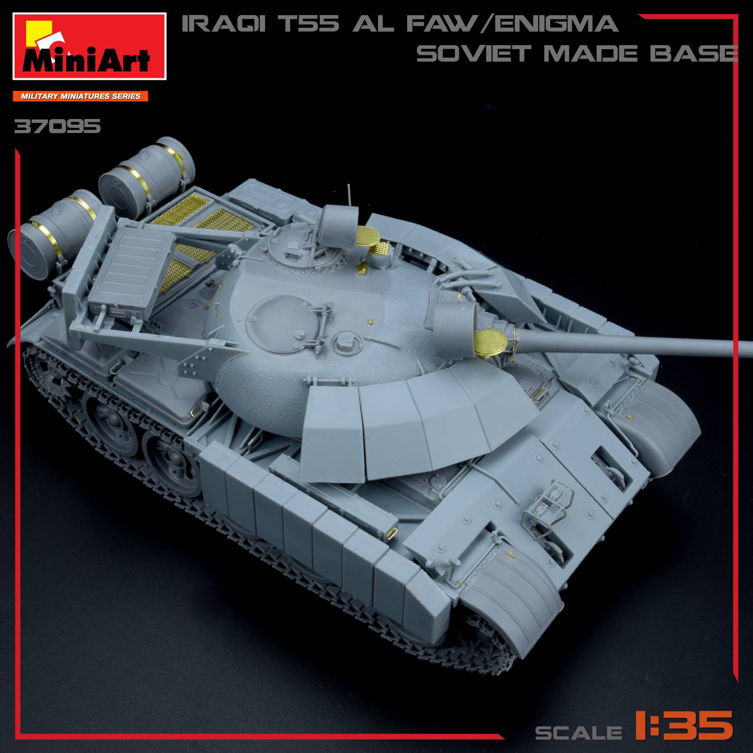 IRAQI T-55 AL FAW/ENIGMA. SOVIET MADE BASE – Image 8