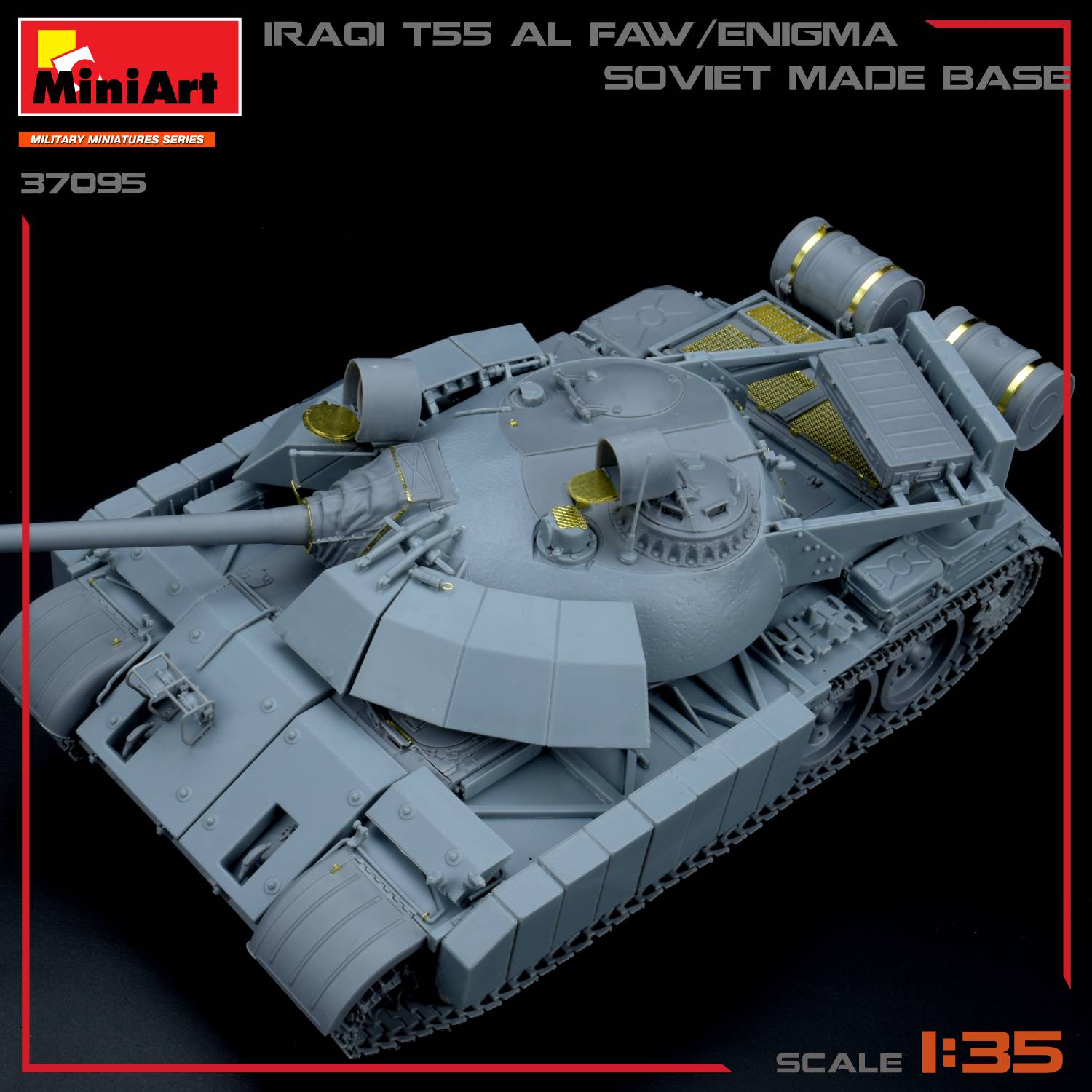 IRAQI T-55 AL FAW/ENIGMA. SOVIET MADE BASE – Image 9