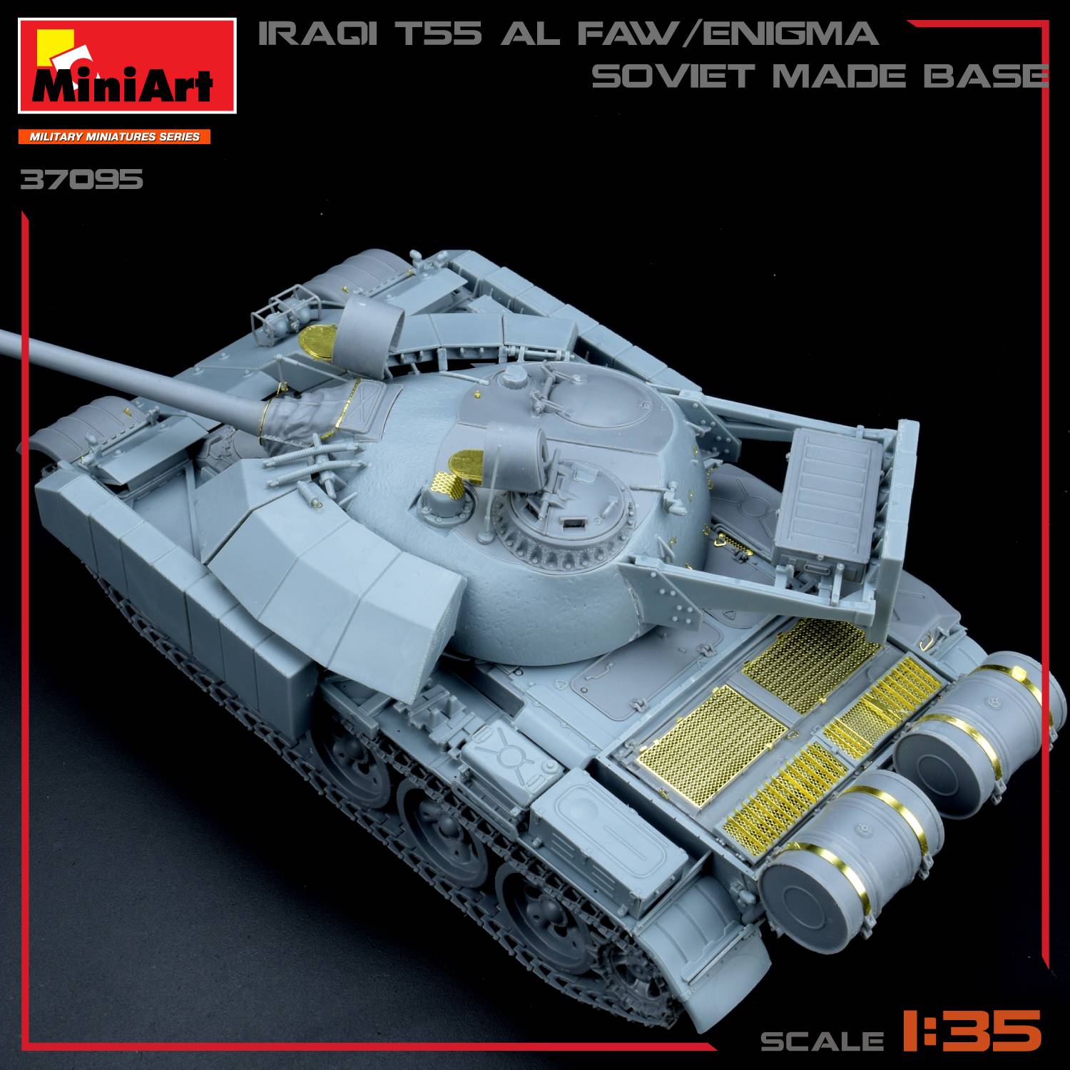 IRAQI T-55 AL FAW/ENIGMA. SOVIET MADE BASE – Image 10