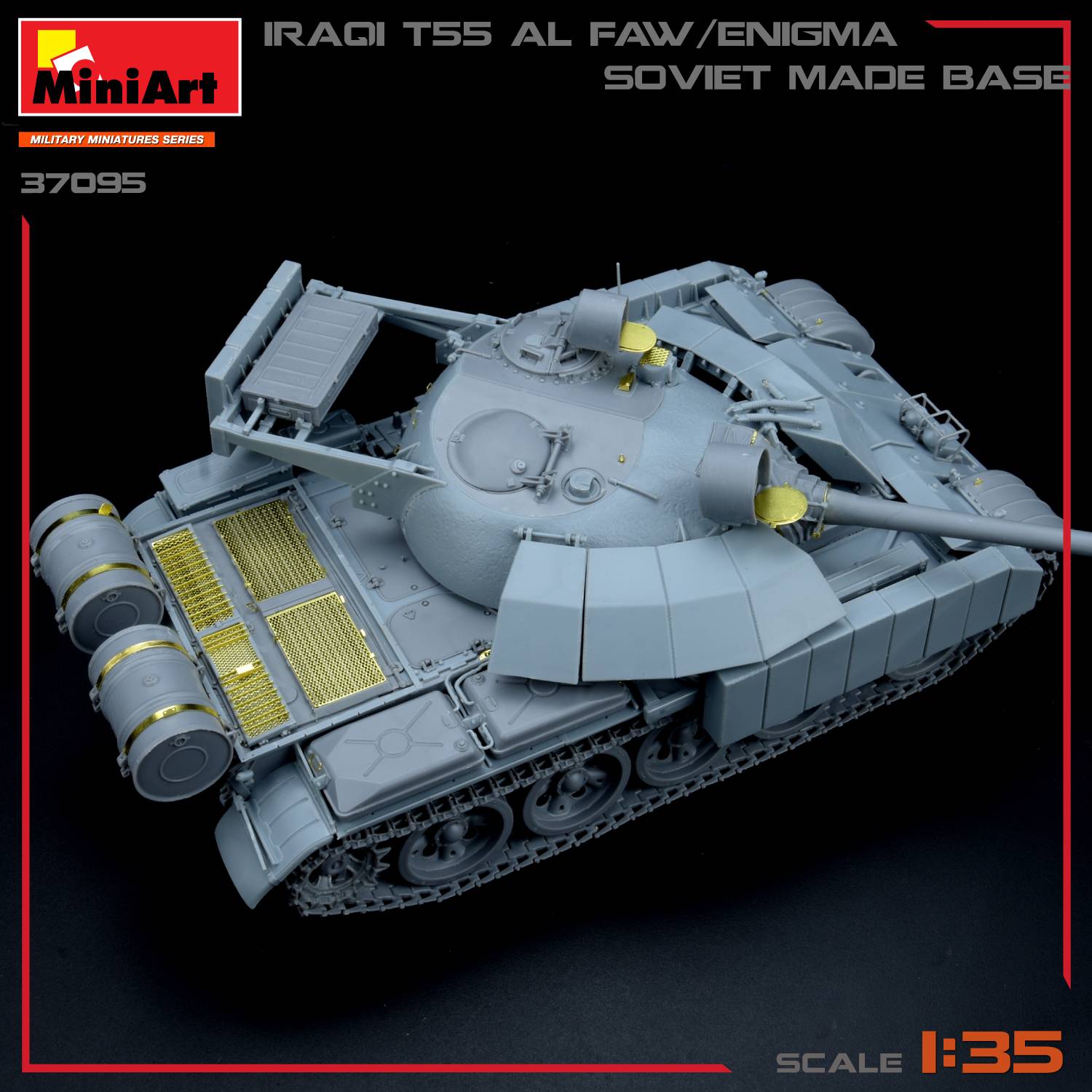 IRAQI T-55 AL FAW/ENIGMA. SOVIET MADE BASE – Image 11