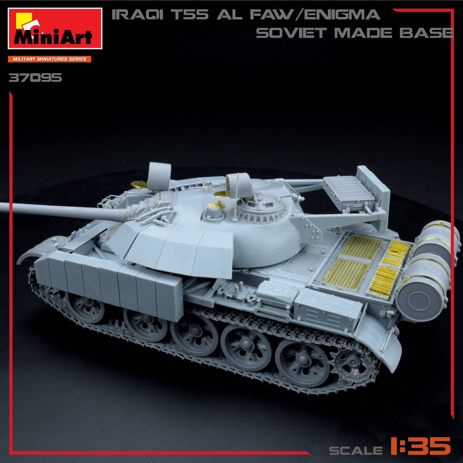 IRAQI T-55 AL FAW/ENIGMA. SOVIET MADE BASE – Image 12