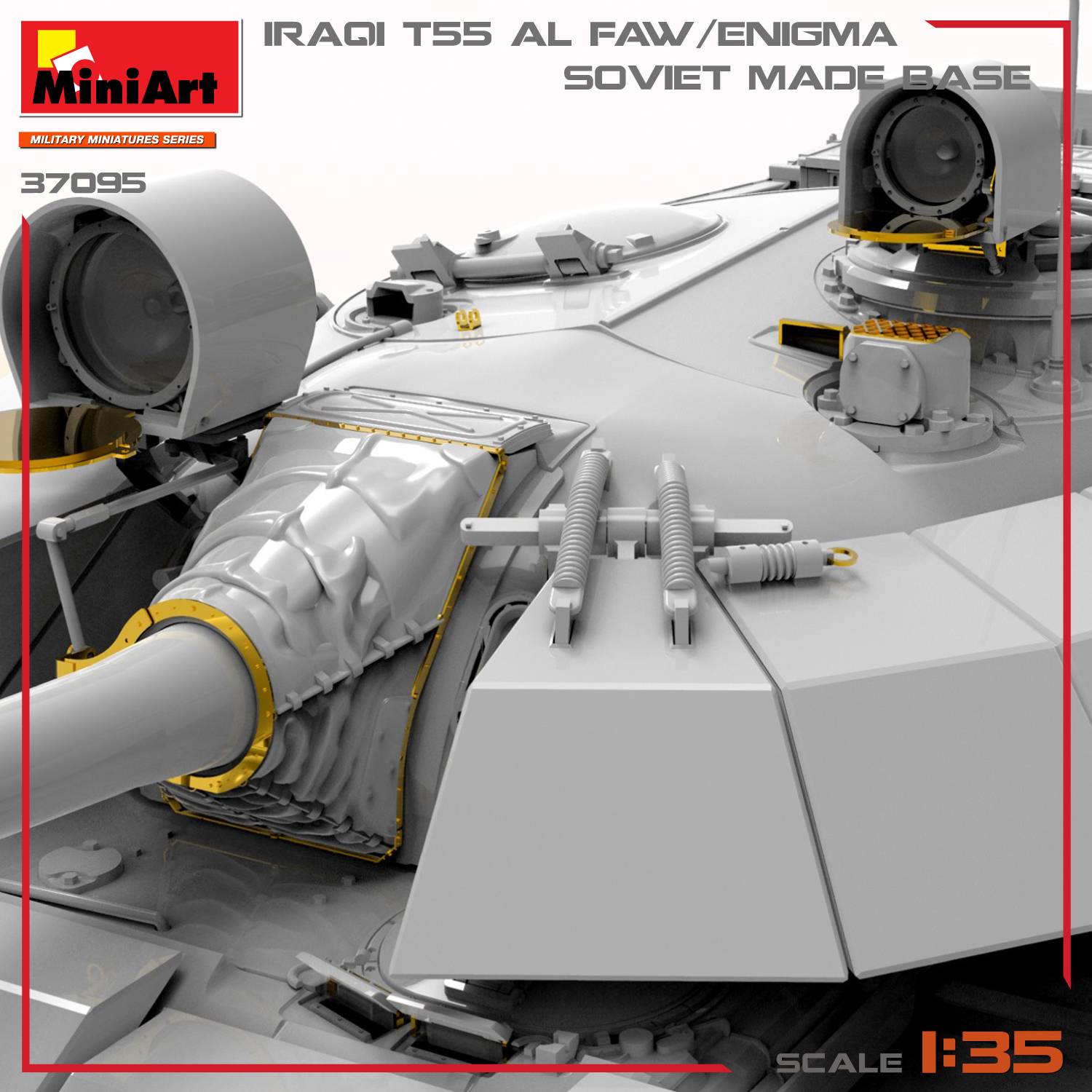 IRAQI T-55 AL FAW/ENIGMA. SOVIET MADE BASE – Image 13