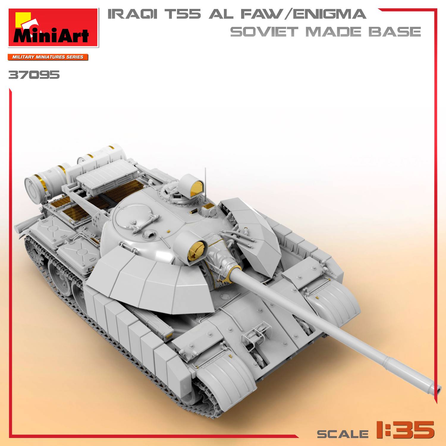IRAQI T-55 AL FAW/ENIGMA. SOVIET MADE BASE – Image 15
