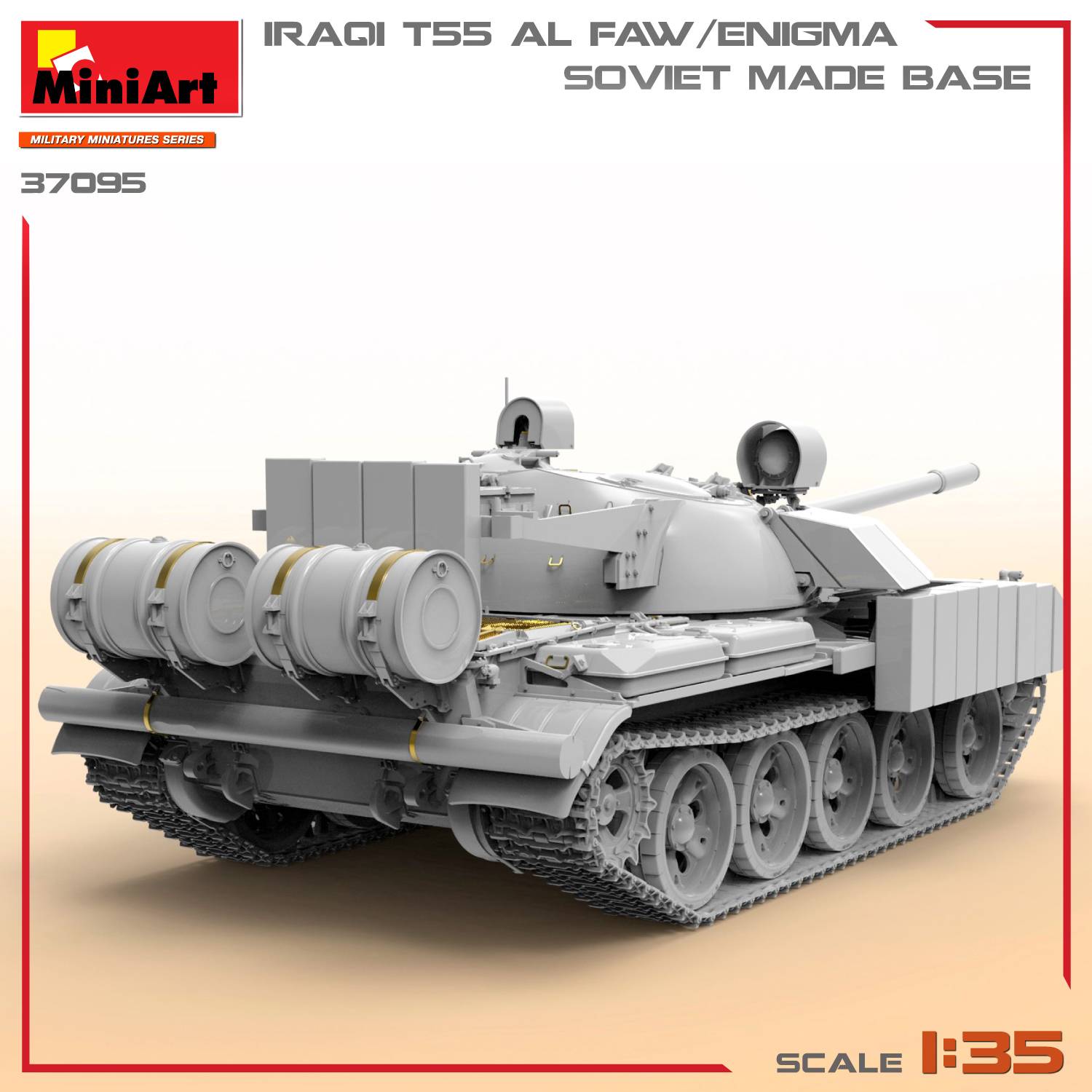 IRAQI T-55 AL FAW/ENIGMA. SOVIET MADE BASE – Image 17