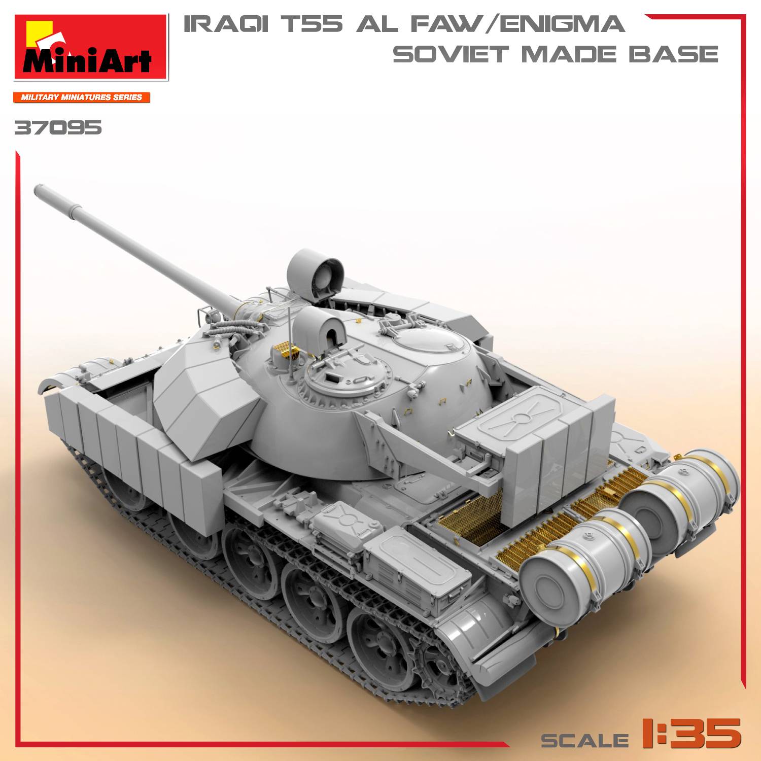IRAQI T-55 AL FAW/ENIGMA. SOVIET MADE BASE – Image 20