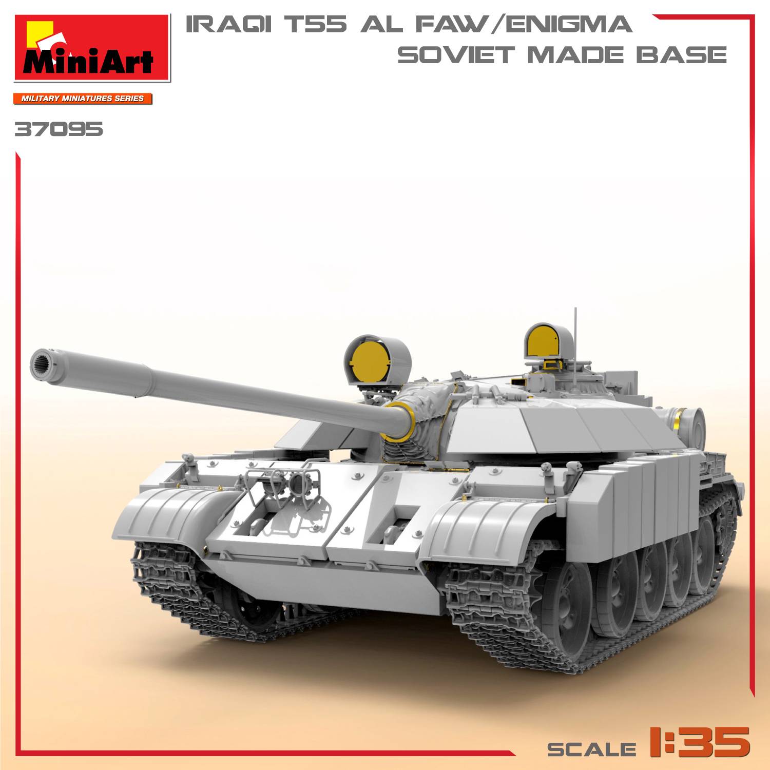 IRAQI T-55 AL FAW/ENIGMA. SOVIET MADE BASE – Image 21