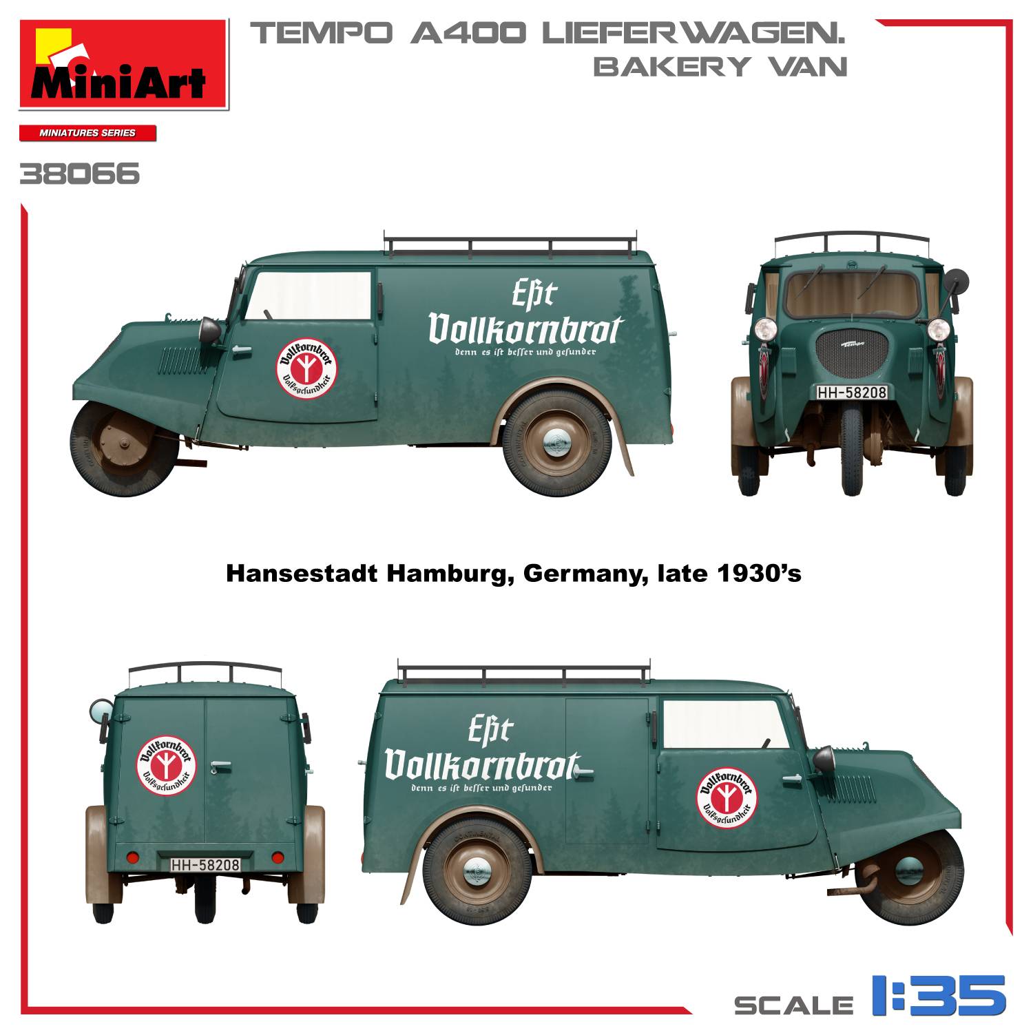 TEMPO A400 LIEFERWAGEN. BAKERY VAN – Image 11