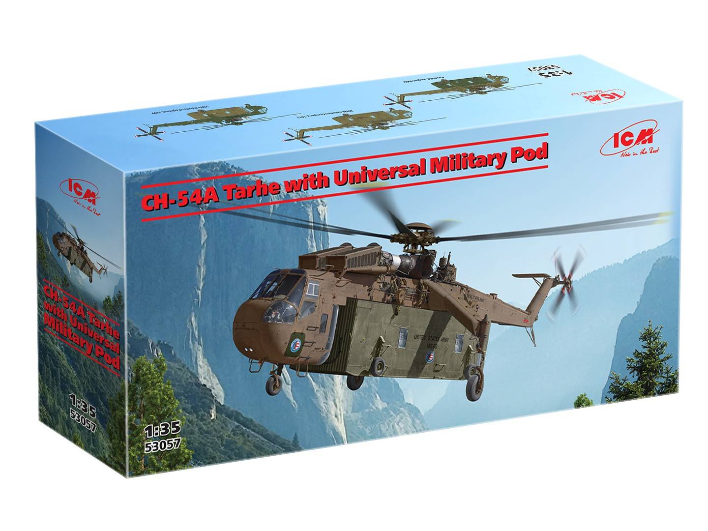 CH-54A Tarhe with Universal Military Pod – Image 15