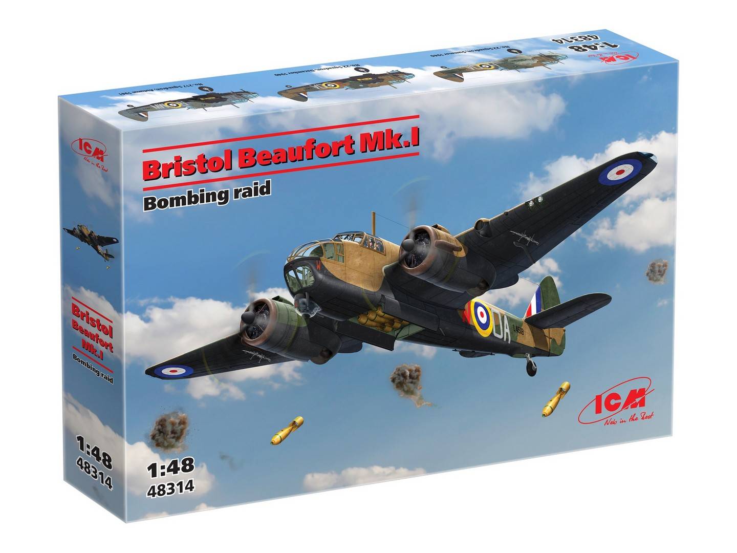 Bristol Beaufort Mk.I. Bombing raid – Image 10