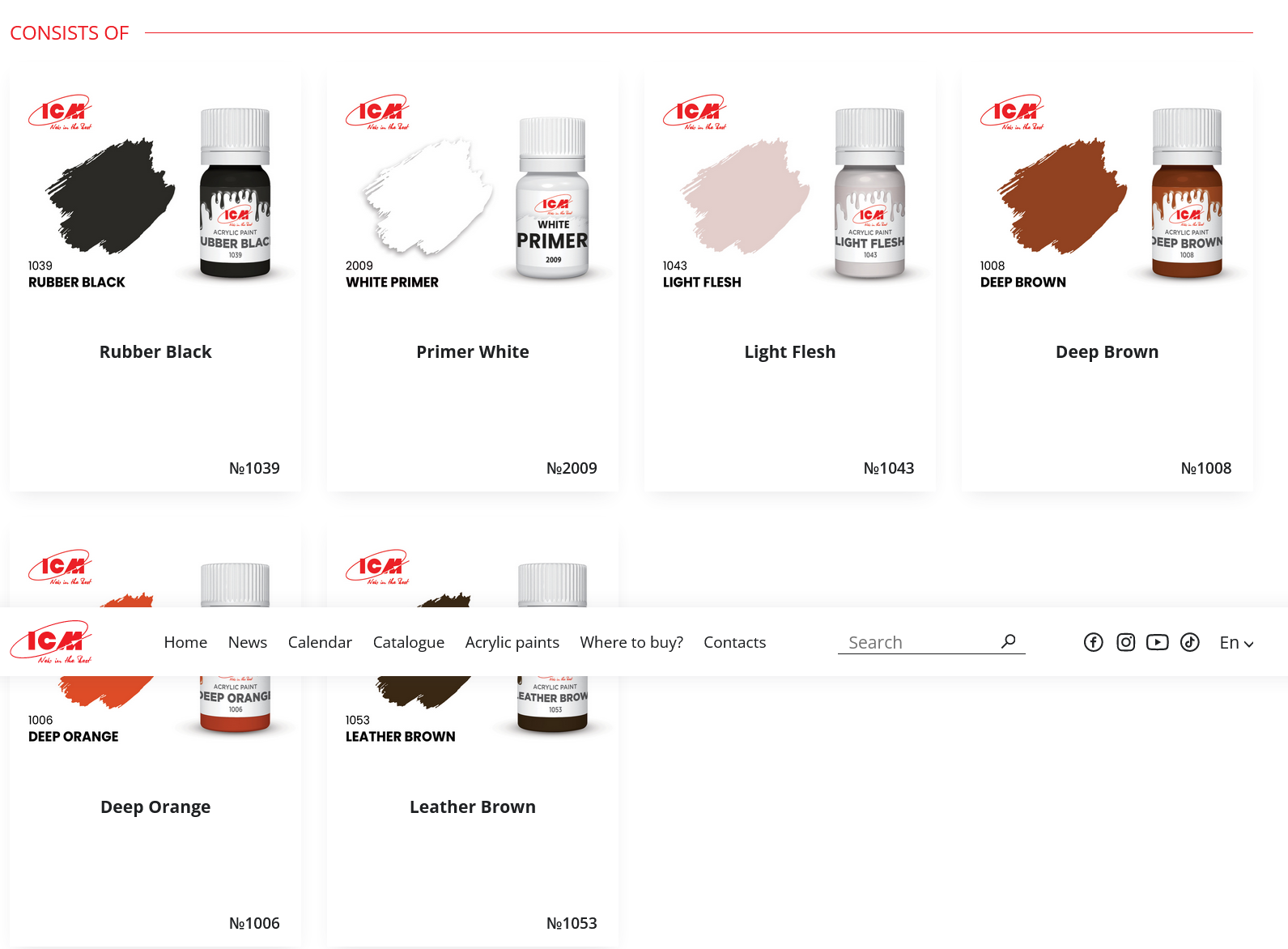 Acrylic paints set for Animals – Image 2