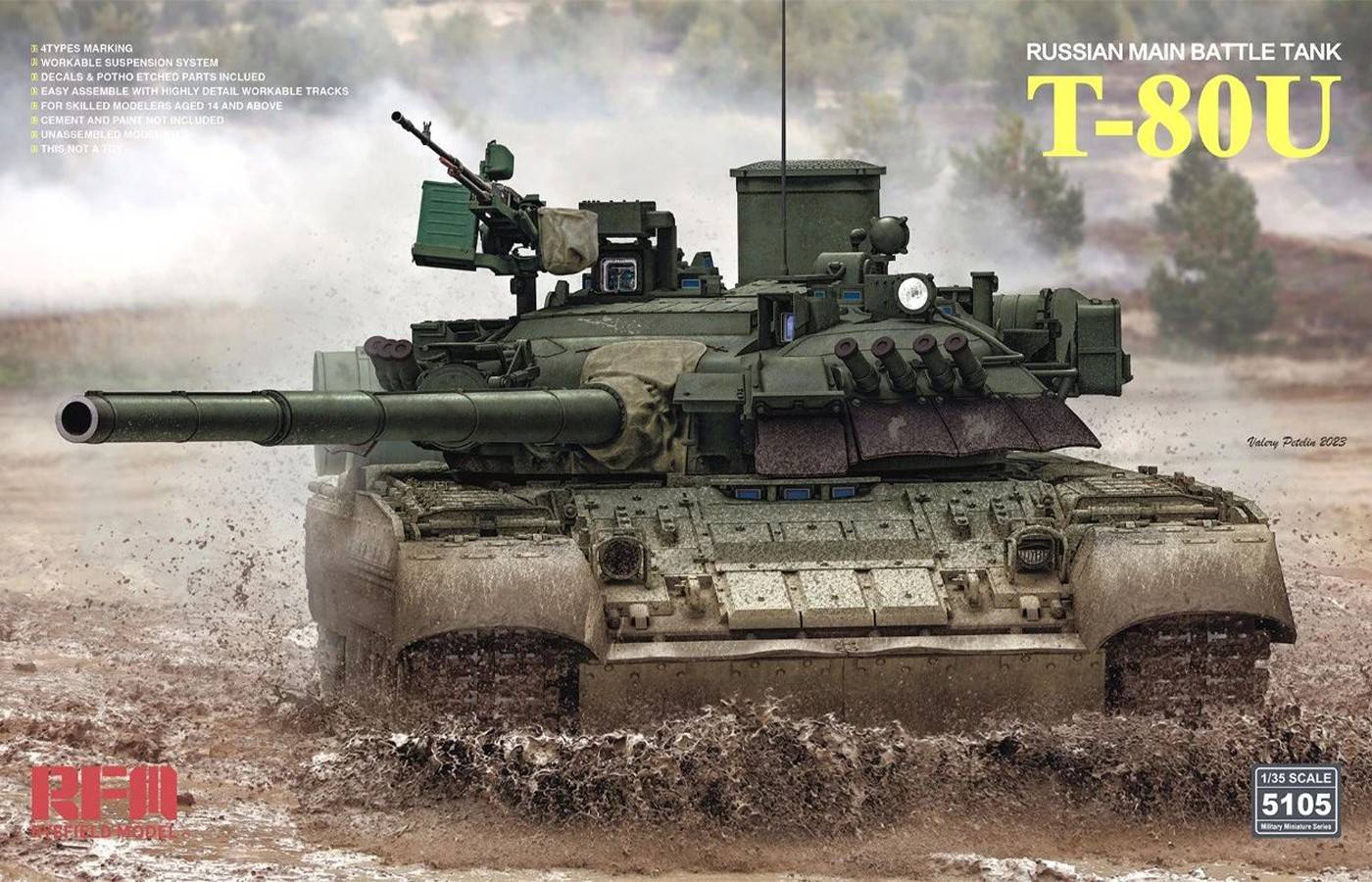 T-80U Russian Main Battle Tank
