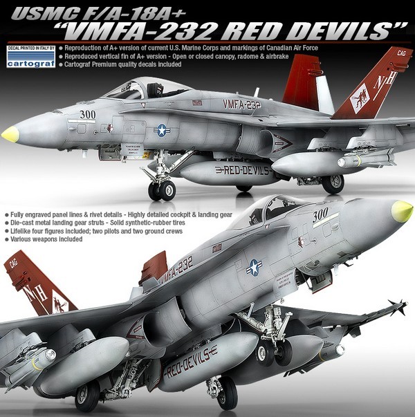 USMC F/A-18A+ VMFA-232 RED DEVILS