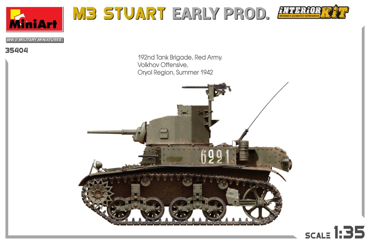M3 STUART EARLY PROD. INTERIOR KIT – Image 4