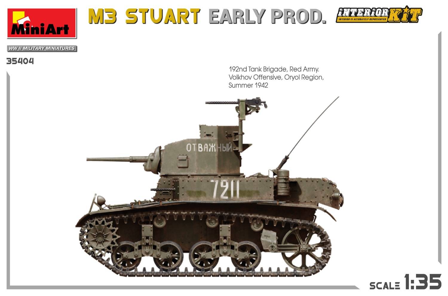 M3 STUART EARLY PROD. INTERIOR KIT – Image 5