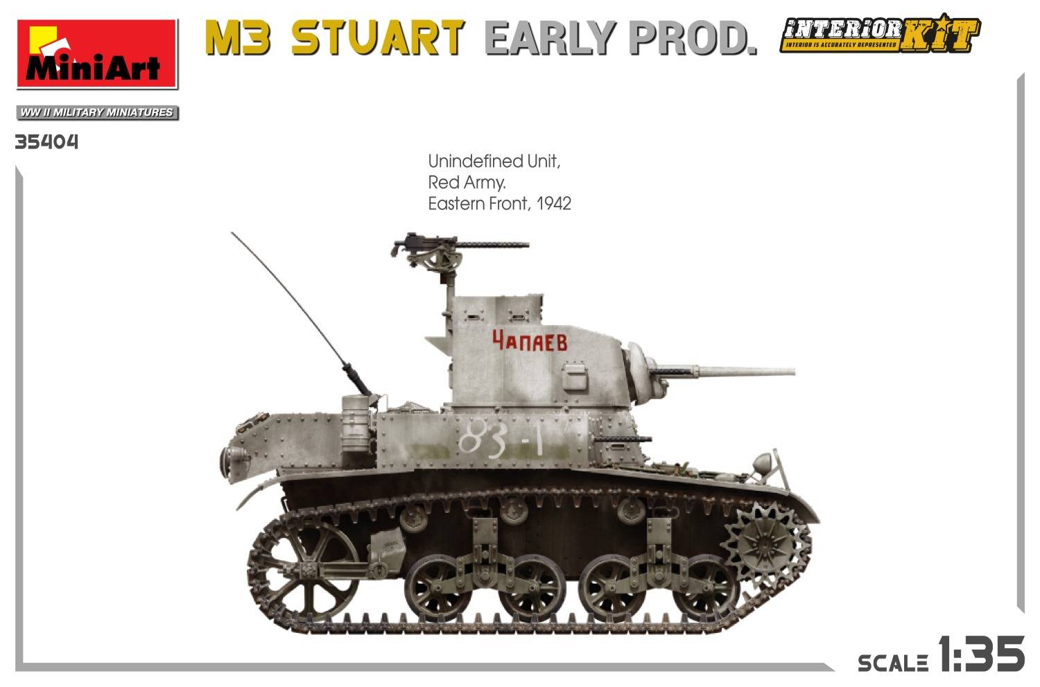 M3 STUART EARLY PROD. INTERIOR KIT – Image 7