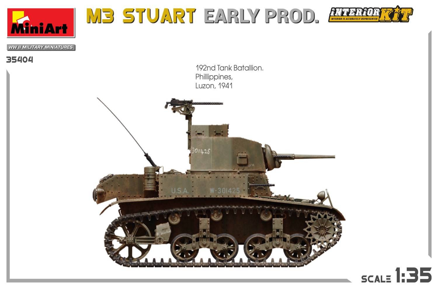 M3 STUART EARLY PROD. INTERIOR KIT – Image 8