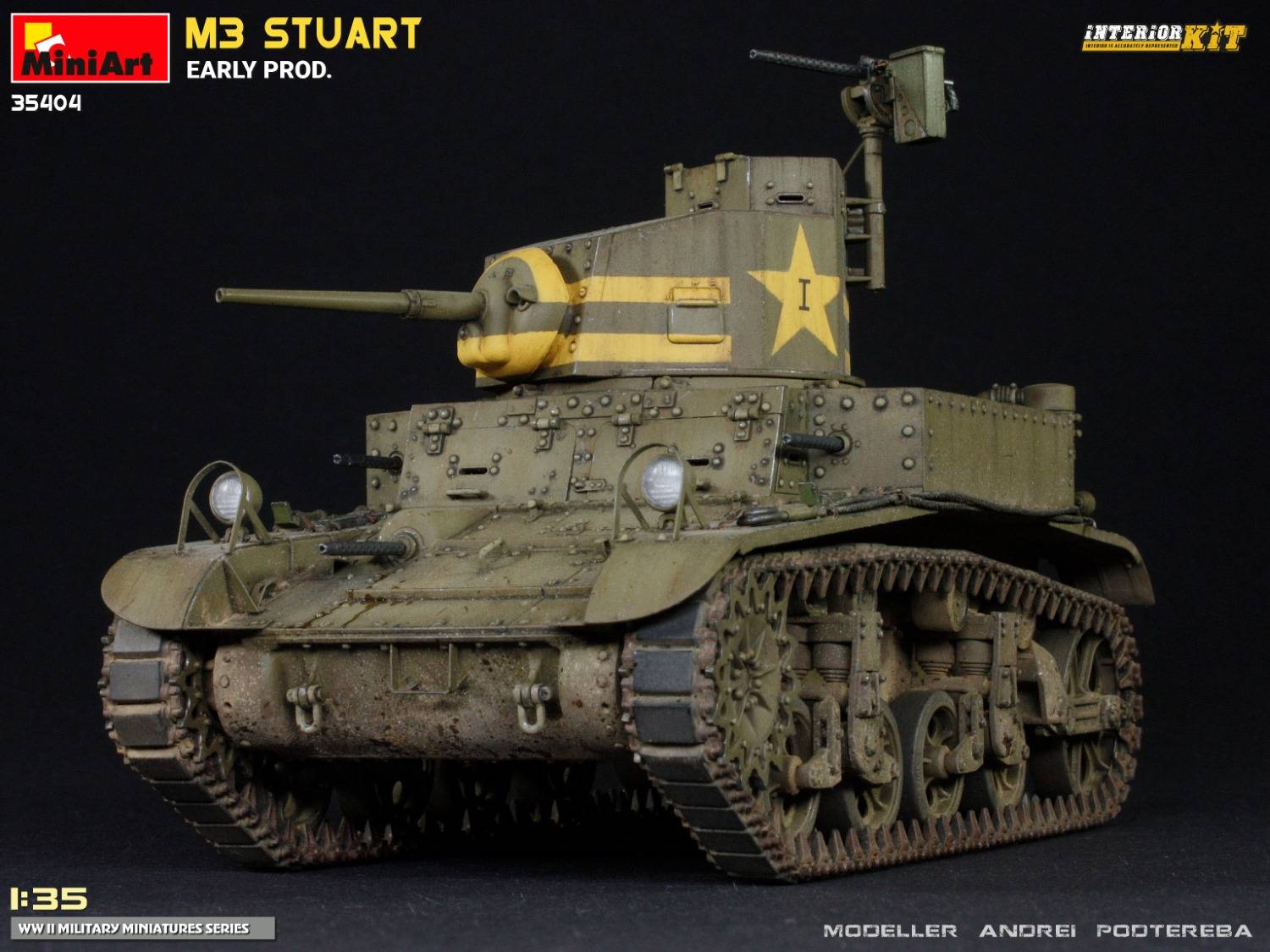 M3 STUART EARLY PROD. INTERIOR KIT – Image 9
