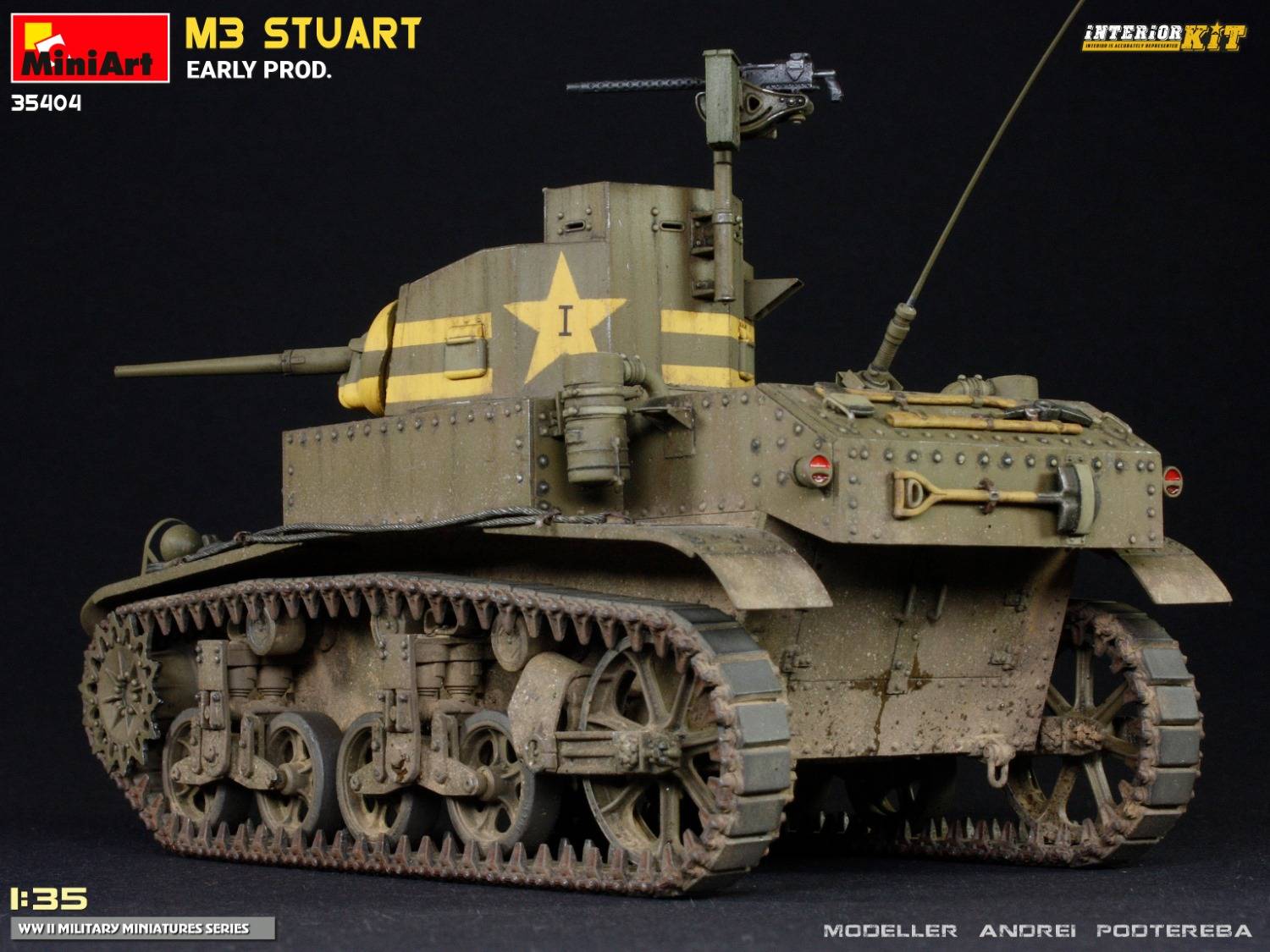 M3 STUART EARLY PROD. INTERIOR KIT – Image 10