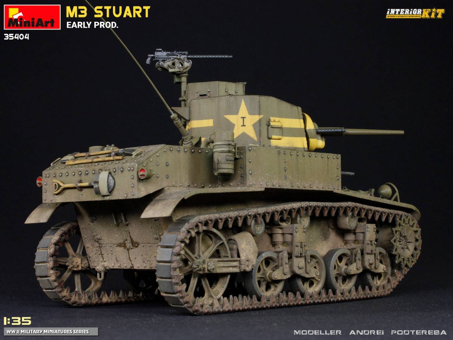 M3 STUART EARLY PROD. INTERIOR KIT – Image 11