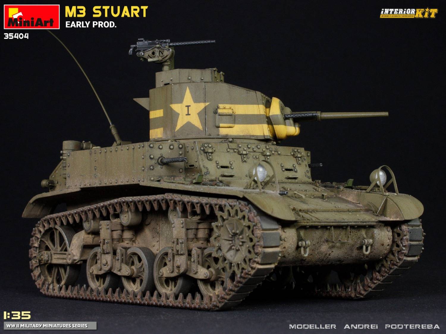 M3 STUART EARLY PROD. INTERIOR KIT – Image 12